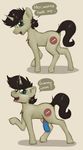  cutie_mark english_text equine fan_character feral gummy_worm hi_res horn horse humor implied_penis looking_at_viewer male mammal marsminer my_little_pony pone_keith pony solo text unicorn 