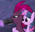  2017 animated blue_eyes blush broken_horn deep_throat dialogue english_text equine fellatio female fizzlepop_berrytwist_(mlp) friendship_is_magic hair haltie_(artist) horn jameshalt magic male male/female mammal my_little_pony my_little_pony_the_movie oral penis portal purple_eyes saliva sex tempest_shadow_(mlp) text twilight_sparkle_(mlp) unicorn 