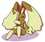  clothing female lopunny nintendo panties pok&eacute;mon pok&eacute;mon_(species) solo underwear video_games vulapa 