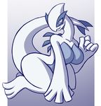  2017 anthro big_breasts breasts female legendary_pok&eacute;mon lugia nintendo nude pok&eacute;mon pok&eacute;mon_(species) rakkuguy simple_background smile video_games 