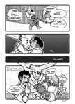  comic dorian_pavus dragon_age human iron_bull kissing male male/male mammal qunari rockgaara video_games 