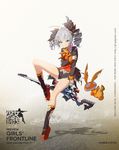  artist_request bangs benghuai_xueyuan black_legwear blazer bronya_zaychik brown_shorts character_name closed_mouth copyright_name crossover drill_hair earrings expressionless full_body girls_frontline gun hair_between_eyes highres holding holding_arm holding_gun holding_weapon jacket jewelry knee_up kneehighs long_hair looking_at_viewer mary_janes official_art open_blazer open_clothes open_jacket red_footwear rifle shadow shoes short_shorts shorts sidelocks sniper_rifle solo stuffed_animal stuffed_bunny stuffed_toy thighs torn_clothes torn_shorts tsurime twintails vest waterkuma watermark weapon web_address 