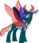  2017 changeling friendship_is_magic frownfactory horn male my_little_pony pharynx_(mlp) solo vector wings 