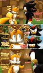  3d_(artwork) aged_up anthro comic dialogue digital_media_(artwork) male male/male miles_prower moorsheadfalling shadow_the_hedgehog sonic_(series) source_filmmaker text video_games 