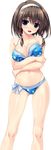  bikini breast_hold cleavage clochette haruru_minamo_ni! matsufusa_ema shintarou swimsuits transparent_png 