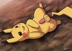  2017 balls cute digital_media_(artwork) erection feral looking_at_viewer male mammal nintendo open_mouth penis pikachu pok&eacute;mon pok&eacute;mon_(species) rodent solo video_games zekromlover 