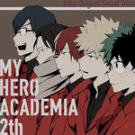  aizawa_shouta bakugou_katsuki boku_no_hero_academia iida_tenya male megane midoriya_izuku tagme todoroki_shouto 