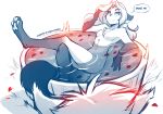  2019 anthro basitin bathing bathtub blush breasts candle canid canine chest_tuft crossed_legs dialogue digitigrade duo english_text faceless_male featureless_breasts female fox gloves_(marking) hi_res keidran keith_keiser laura_(twokinds) lounging male mammal markings monochrome nude one_leg_up partially_submerged pawpads pose seductive simple_background sketch small_breasts smile smirk socks_(marking) solo_focus text tom_fischbach tuft twokinds webcomic white_background 