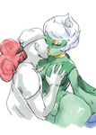  anon anthro anthrofied big_breasts breast_grab breasts eyes_closed female flora_fauna hand_on_breast hat human interspecies kissing lipstick makeup male male/female mammal nintendo plant pok&eacute;mon pok&eacute;mon_(species) pok&eacute;morph redfred roserade video_games wide_hips 