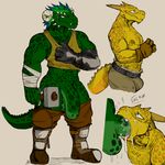  anthro argonian balls bandage big_balls big_penis bulge clothed clothing daftpatriot duo edit fellatio fringecore green_scales hammer horn humanoid_penis male male/male multiple_images muscular muscular_male neck_bulge oral pants_down partially_clothed penis precum scales scalie sex smile smirk solo sweat the_elder_scrolls thick_thighs tongue tongue_out tools uncut unzipped video_games yellow_scales 