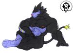  abs anthro anthrofied big_muscles feline looking_at_viewer luxray male mammal muscular muscular_male nintendo nipples nude pecs pok&eacute;mon pok&eacute;mon_(species) relaxing solo thick_thighs video_games xatanlion 