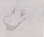  black_and_white crystal diablito_(artist) dragon feral horn infinite licking licking_lips male mane monochrome open_mouth predatory sketch sliv&#039;oth teeth tongue tongue_out traditional_media_(artwork) 