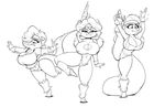  2017 3_toes 4_fingers animaniacs anthro balancing barefoot bear big_breasts big_tail biped black_and_white blush bra breasts cleavage clothed clothing digital_media_(artwork) exercise eyebrows eyelashes female fifi_la_fume front_view group hair hair_over_eye half-closed_eyes joelasko julie_bruin leg_warmers legwear line_art long_hair long_tail looking_at_viewer mammal minerva_mink mink monochrome motion_lines mustelid on_one_leg panties raised_eyebrow raised_leg shirt simple_background skunk smile smirk sports_bra spread_legs spreading standing sweat sweatband tiny_toon_adventures toes underwear warner_brothers white_background wristband 