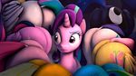  2017 3d_(artwork) applejack_(mlp) butt cutie_mark digital_media_(artwork) dock earth_pony equine eyelashes female feral fluttershy_(mlp) friendship_is_magic godoffury group hair hi_res horn horse mammal multicolored_hair my_little_pony pegasus pinkie_pie_(mlp) pony princess_celestia_(mlp) princess_luna_(mlp) rainbow_dash_(mlp) rarity_(mlp) source_filmmaker starlight_glimmer_(mlp) twilight_sparkle_(mlp) unicorn wings 