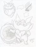  2016 anthro anthrofied balls carbink dudebulge facial_hair flaccid front_view hand_behind_back hi_res humanoid_penis male mega_evolution mineral_fauna monochrome mustache navel nintendo nude partially_retracted_foreskin pencil_(artwork) penis pok&eacute;mon pok&eacute;mon_(species) sequence signature slightly_chubby small_penis solo standing symbol traditional_media_(artwork) uncut video_games 
