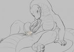  2017 4_toes 5_fingers adria_(adleisio) animal_genitalia animal_penis anthro anus autopenetration big_breasts black_and_white breasts claws digital_drawing_(artwork) digital_media_(artwork) erection featureless_breasts forked_tongue front_view genital_slit grey_background hemipenes herm intersex looking_down masturbation monochrome multi_penis nude penetration penis prehensile_tail pussy pussy_juice reptile scales scalie simple_background sitting sketch slit slit_pupils smile snake solo tail_masturbation toes tongue tongue_out vaginal vaginal_penetration yaroul 