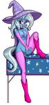  2017 absurd_res alpha_channel anibaruthecat anthro areola breasts clothing equine female friendship_is_magic hair hat hi_res horn legwear long_hair mammal my_little_pony nipples open_mouth pussy simple_background solo thigh_highs transparent_background trixie_(mlp) unicorn wizard_hat 