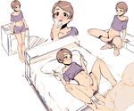  anal androgynous bed blush censored cum diathorn male mole_under_eye penis sex trap 