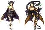  1girl artemisia_(flower_knight_girl) black_hair breasts cleavage flower_knight_girl full_body green_eyes hair_ornament large_breasts long_hair looking_at_viewer nail_polish parted_lips smile snake transparent_background 