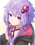  blush hoodie jacket long_hair purple_hair smile twintails violet_eyes vocaloid yuzuki_yukari 