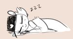  &lt;3 anthro cute eyelashes eyes_closed fan_character female frag_(mcsweezy) happy_tree_friends hat mammal mcsweezy rodent sleeping smile sound_effects squirrel zzz 