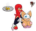  anthro bat beatdown bent_over blush breasts butt canine clothing echidna female fox hedgehog knuckles_the_echidna lil_scooter56 male male/female mammal miles_prower monotreme nipples rouge_outfit rouge_the_bat sex shadow_the_hedgehog sonic_(series) 