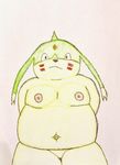  confusion digimon eleventine_(artist) gargomon male moobs overweight overweight_male slightly_chubby 