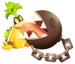  chain_chomp face_lick feral iggy_koopa koopa koopaling licking mario_bros nintendo rapirisu scalie simple_background tongue tongue_out video_games white_background 