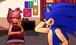  amy_rose big_breasts breasts dreamcastzx1 female hedgehog male mammal pregnant sonic_(series) sonic_the_hedgehog 