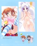  bathing cameltoe chibi dress hana_x_hana naked pantsu possible_duplicate ryohka thighhighs wet 