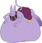  belly bloated cat champa dragon_ball dragon_ball_super feline foreskin hyper inisuu mammal overweight penis 