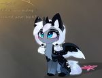  2017 blue_eyes blue_fur cutie_mark digital_media_(artwork) english_text equine feathered_wings feathers friendship_is_magic fur hair horn magnaluna mammal my_little_pony princess_luna_(mlp) sitting text white_hair winged_unicorn wings 