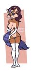  alicia_acorn anthro breasts female hair head_piece looking_at_viewer luraiokun mature pussy red_hair smile sonic_(series) 