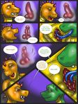  alexi_tishen anthro blue_tongue comic countershading cunnilingus dialogue digital_media_(artwork) digital_painting_(artwork) dragon duo english_text female green_scales heather_kowalski humanoid_penis multicolored_scales nude oral orange_scales penis scales scalie sex text the_tishen_transformation tiliquain two_tone_scales vaginal yellow_scales zmeydros 