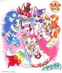  arisugawa_himari dress kenjou_akira kirahoshi_ciel kirakira_precure_a_la_mode kotozume_yukari pretty_cure tategami_aoi usami_ichika 