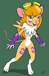  chip_&#039;n_dale_rescue_rangers cosplay digimon fluf gadget_hackwrench renamon 