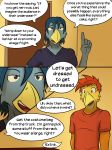  anthro avian comic dialogue english_text fuze male text 