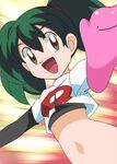 ditto elbow_gloves hainchu imite_(pokemon) pokemon pokemon_(anime) team_rocket team_rocket_(cosplay) 