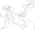  biting_lip breasts butt cat cats_don&#039;t_dance cats_don't_dance crossover disney domination duo feline female foot_fetish hindpaw interspecies jerberjer lesbian licking_foot mammal miss_kitty_mouse nipples nude paws pussy sawyer submissive the_great_mouse_detective 