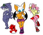  amy_rose bestthe rouge_the_bat sega sonic_team thefuckingdevil 