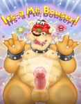  &lt;3 2017 amphibian anthro balls belly better_version_at_source big_belly blue_eyes blush bowser cappy_(mario) censor_bar censored claws clothing collar confetti cum cum_on_hand cum_on_self cum_on_stomach erection facial_hair frog green_scales hat horn humanoid_penis koopa male mario mario_bros mustache nintendo nipples nude open_mouth penis possession presenting reptile reuben_(artist) scales scalie shirt smile solo spiked_armlet spiked_collar spikes standing video_games yellow_scales 