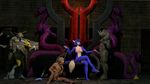  3d_(artwork) anthro bdsm big_breasts bondage bound breasts canine chain chair digimon digital_media_(artwork) dildo dragon dungeon female fox garry&#039;s_mod human krystal lordzbacon male mammal nintendo nude renamon rhinoceros screencap sex_toy star_fox surprise throne video_games 