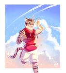  2017 anthro cat feline fur male mammal nekojishi shu-chi tagme 