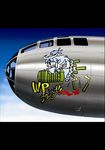  aircraft airplane b-29_superfortress bomber cockpit commentary_request flying holding_bomb machinery military military_vehicle no_humans nose_art touhou us_air_force vehicle weapon yamamoto_gonnohyoue 