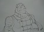  2017 anthro feline fur lin_hu male mammal nekojishi tagme tiger 