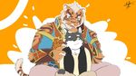  2017 anthro feline fur gideon_grey11 lin_hu male mammal nekojishi tagme tiger 
