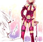  character_request dominatrix nosebleed satsuki_(nyanyataro) sengoku_basara 