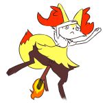  anal anal_penetration anus braixen canid canine female improvised_dildo improvised_sex_toy inner_ear_fluff mammal nintendo penetration pok&eacute;mon pok&eacute;mon_(species) pussy simple_background stick video_games white_background 