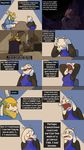  asgore_dreemurr beard boss_monster caprine comic crown dialogue drama english_text facial_hair fangs fur horn long_ears mammal potoobrigham text toriel undertale video_games white_fur 