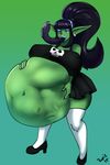  abdominal_bulge belly big_breasts breasts bulge cat daishi digestion eyeliner feline female female_pred goblin humanoid implied_digestion invalid_tag makeup male mammal not_furry oral_vore pixxy pixxy_fizzleclank rupie short_stack shortstack soft_vore tabris video_games vore warcraft 
